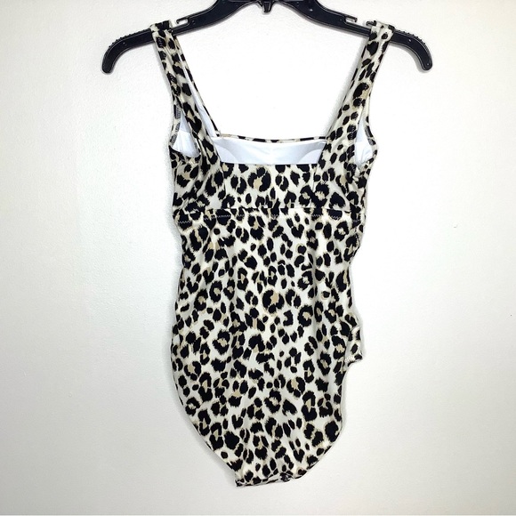 < NEW Old Navy Cheetah Print Swimsuit XS > - Picture 3 of 5